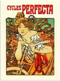 03 cycles perfecta alphonse mucha 2 Vintage Advert A4 Photo Print