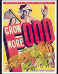 03 grow more food Advert A4 Photo Print