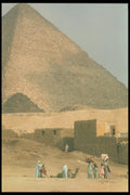 030004 Khufu Pyramid Giza Plateau, Cairo A4 Photo Print