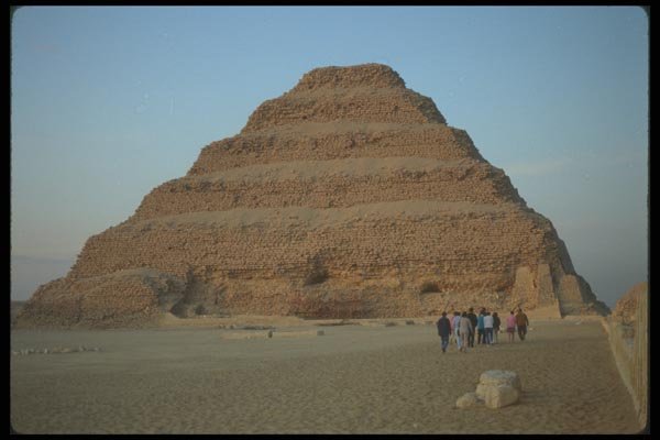 030015 Step pyramid, Saqqara A4 Photo Print