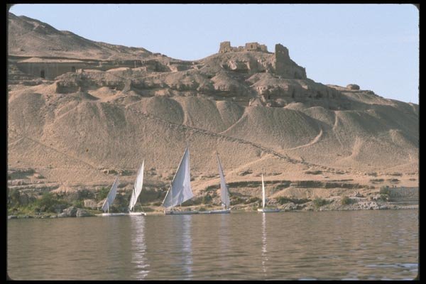 030032 Monastery Of Saint Simeon, Aswan A4 Photo Print