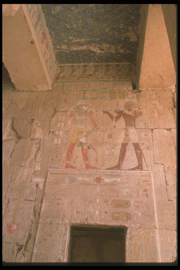 030056 Offering Scene Temple Of Hatshepsut A4 Photo Print