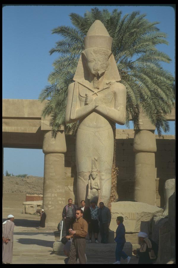 030064 Ramesses II, Karnak A4 Photo Print