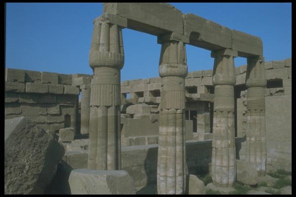 030073 Amun Temple, Luxor A4 Photo Print
