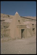 030078 Small Pyramid Deir El Medina A4 Photo Print