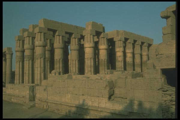 030085 Hypostyle Hall, Luxor A4 Photo Print