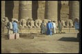 030086 First Courtyard Amun Temple, Karnak A4 Photo Print