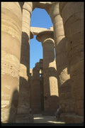 030090 Great Columns Hypostyle Hall Karnak A4 Photo Print