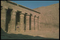 030091 Inner Court Ramesses III, Medinet Habu A4 Photo Print
