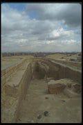 030096 Subterranean Boat Pits Giza Plateau A4 Photo Print