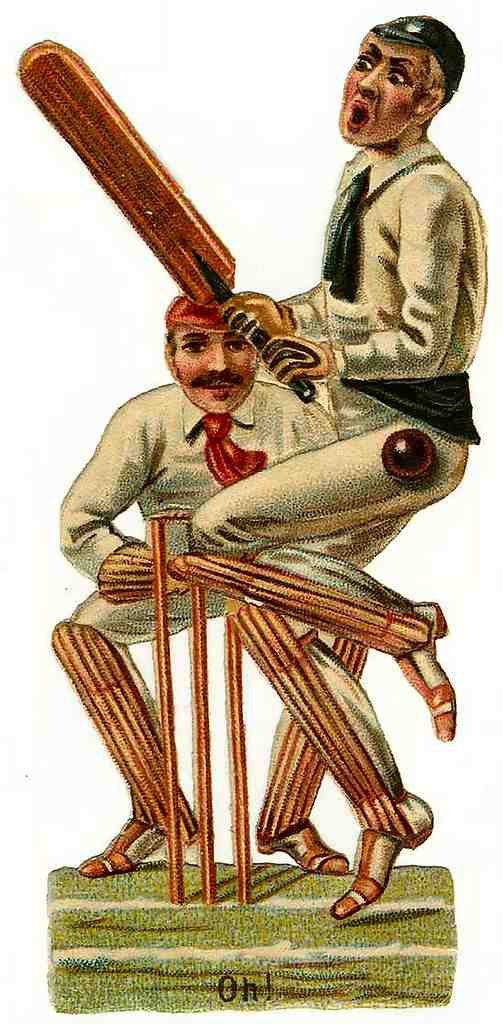 031 Cricket 2 Vintage A4 Photo Print