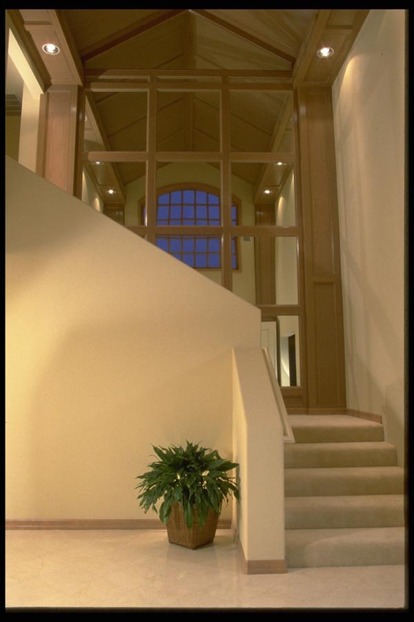 031003 Cathedral Ceiling With Glass Partition A4 Photo Print
