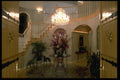 031005 Arched Foyer With Marble Floor, Chandelier A4 Photo Print