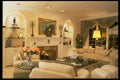 031008 White Sitting Room, Arched Shelves A4 Photo Print
