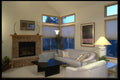031010 Simple Modern Sitting Room A4 Photo Print