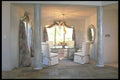 031014 Dining Room, Marble Pillars, Tile Floor A4 Photo Print
