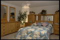 031032 Bedroom With Pine Furniture A4 Photo Print
