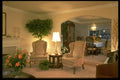 031044 Living Room With Wing Chairs A4 Photo Print