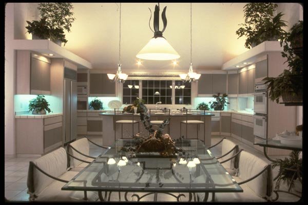 031071 Large Breakfast Room And Kitchen A4 Photo Print