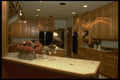 031081 Kitchen With Red Oak Cabinets A4 Photo Print
