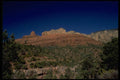 032029 Red Steamboat Rock, Arizona A4 Photo Print