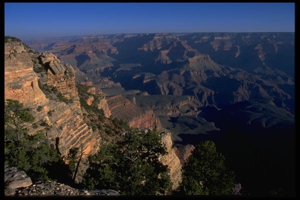 032042 Shadowed Grand Canyon A4 Photo Print