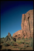 032054 Indian Hogan Near Red Buttes A4 Photo Print