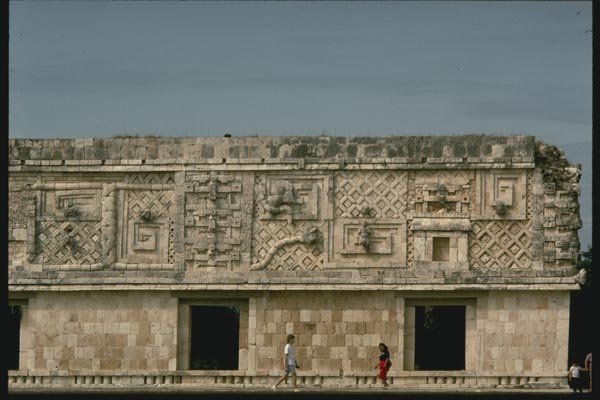 033008 Nunnery Quadrangle, Uxmal A4 Photo Print