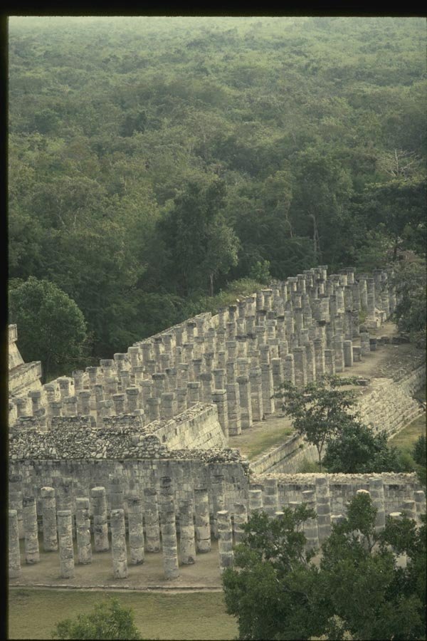 033022 Thousand Columns, Chichen Itza A4 Photo Print