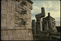 033027 Chac Long Nosed Rain God On Temple Of Warriors A4 Photo Print