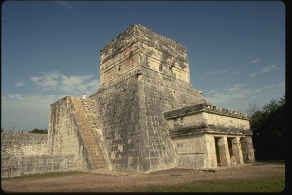 033030 Temple Of The Jaguars, Chichen Itza A4 Photo Print