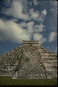 033042 El Castillo 11th Century Mayan Toltec Ruins A4 Photo Print
