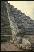 033044 Feathered Serpent On El Castillo A4 Photo Print