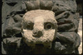 033063 Stylized Lion Face, Teotihuacan Ruins A4 Photo Print