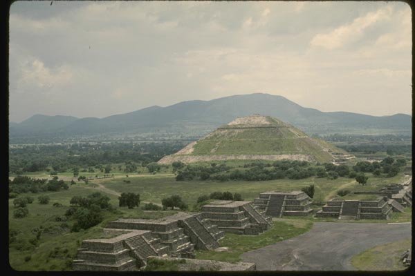 033069 Pyramid Of The Sun, Teotihuacan Complex A4 Photo Print