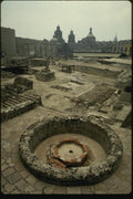 033070 Ceremonial Area Of Templo Mayor, Mexico City A4 Photo Print