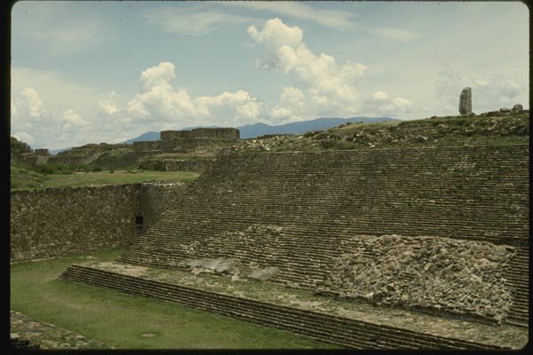 033091 Ball Court From Archeological Zone Of Monte Alban A4 Photo Print