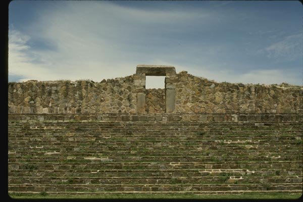 033093 Stone Doorway Of Palace, 100 BC Monte Alban A4 Photo Print