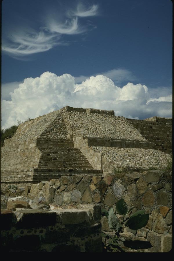 033099 Ruins Of Monte Alban, Near Oaxaca A4 Photo Print