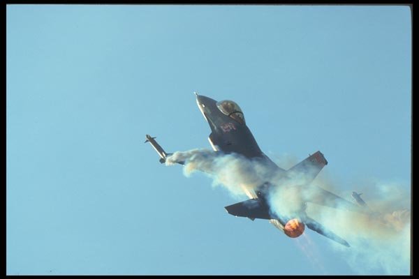 034005 General Dynamics F 16A Fighting Falcon  RNAF A4 Photo Print