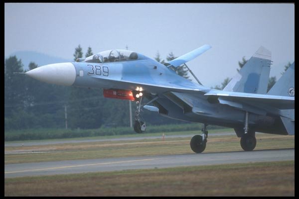 034052 Sukhoi SU 27UB Flanker  Soviet Air Force A4 Photo Print