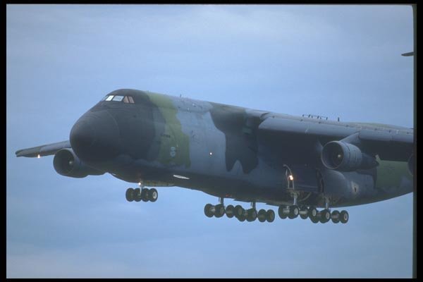 034058 Lockheed C 5B Galaxy  United States Air Force A4 Photo Print