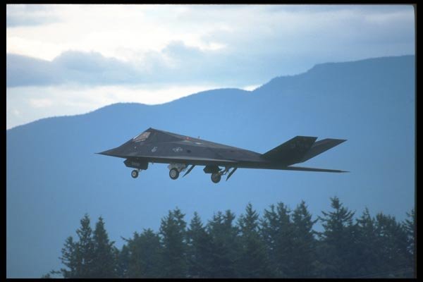034066 Lockheed F 117A Nighthawk  United States Air Force A4 Photo Print