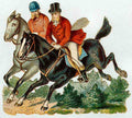 035 Jumping Vintage A4 Photo Print