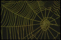 035050 Orb Web With Morning Dew A4 Photo Print