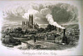 036 Canterburyfrom South Eastern Railway Vintage A4 Photo Print