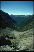 036001 View Down Hopeless Creek, Nelson Lakes National Park A4 Photo Print