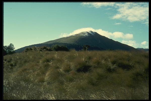 036021 Gordon's Pyramid, Tasman Mountains, South Island A4 Photo Print