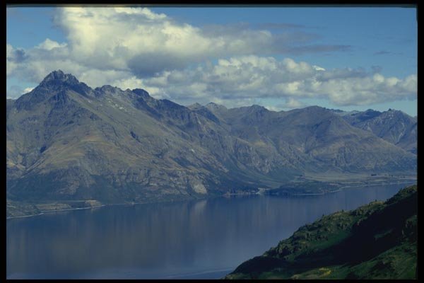 036034 Lake Wakatidu, South Islands A4 Photo Print