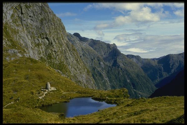 036037 Mountain Tarn, Nelson Lakes National Park A4 Photo Print